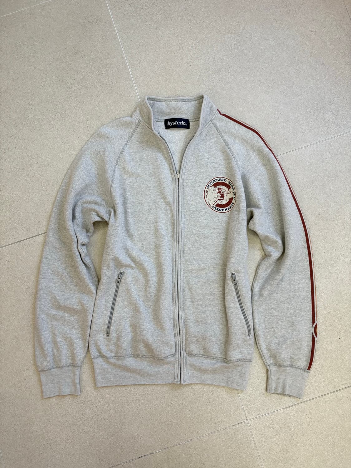 히스테릭글래머 라인 집업 상품이미지1