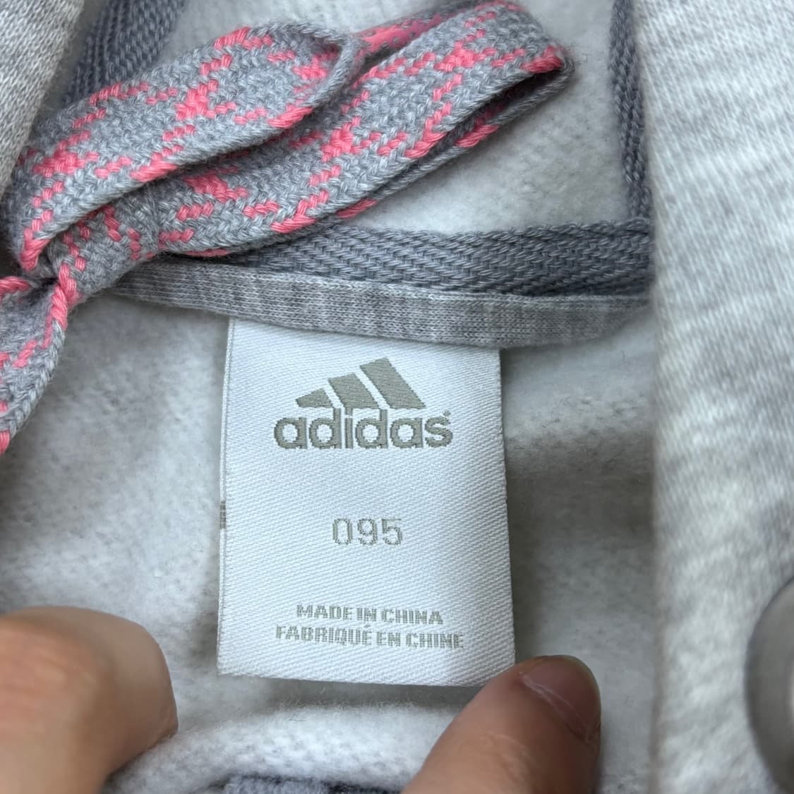 95 아디다스 여성 크롭 후드 집업 0427E 상품이미지3