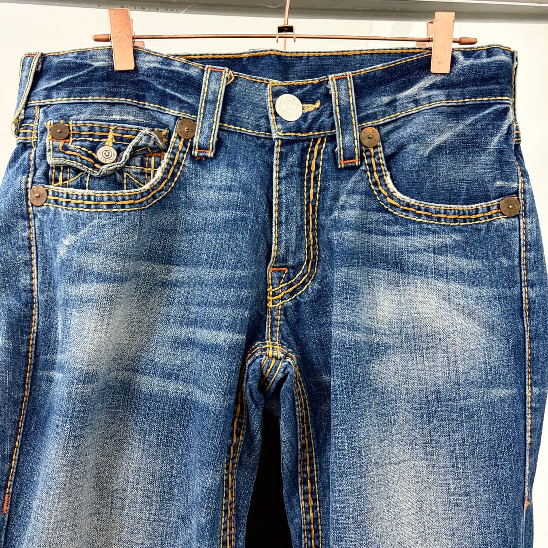 트루릴리전 부츠컷 데님 팬츠 상품이미지7