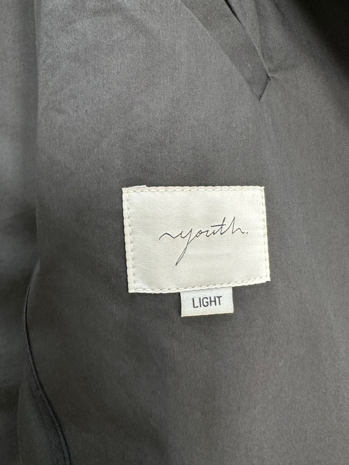 유스 더블브레스티드 자켓 블랙 L 상품이미지2