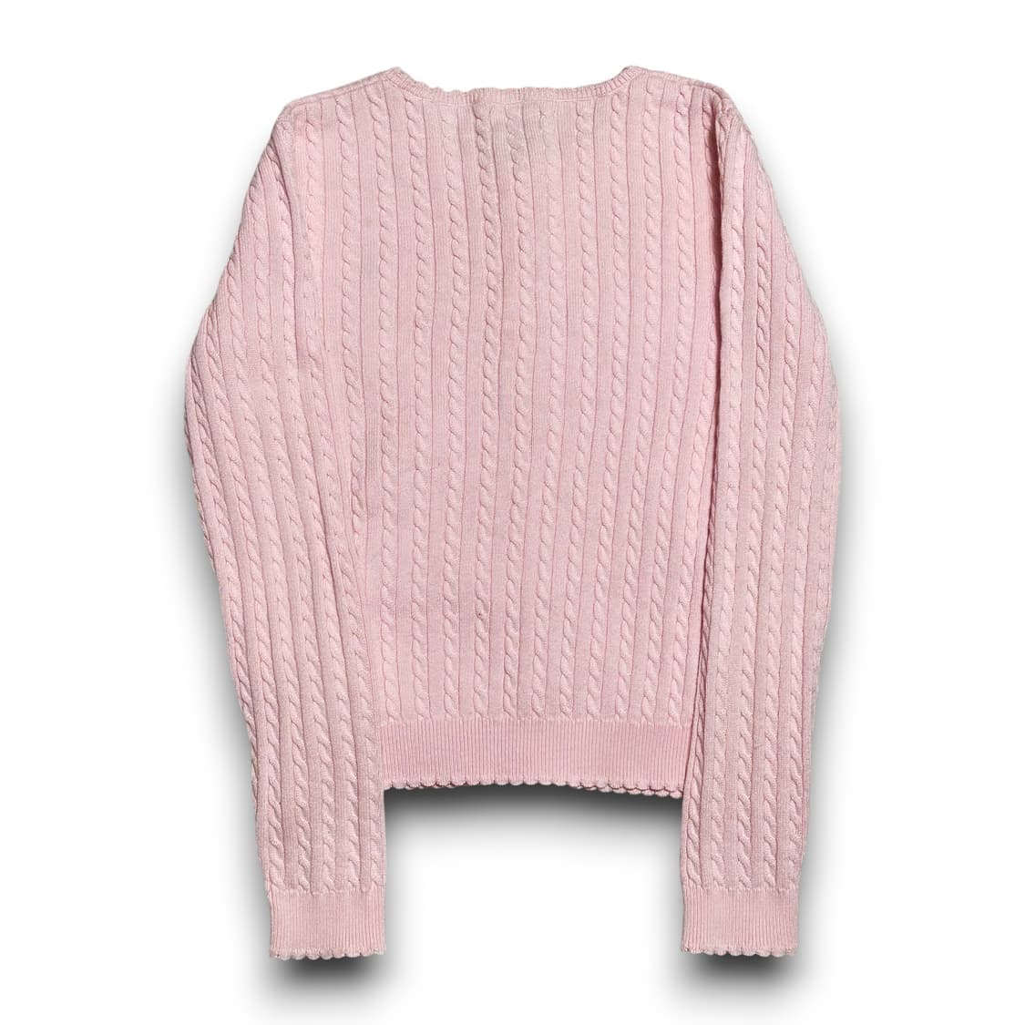 Polo Ralph Lauren 여성 핑크 케이블 가디건 상품이미지2