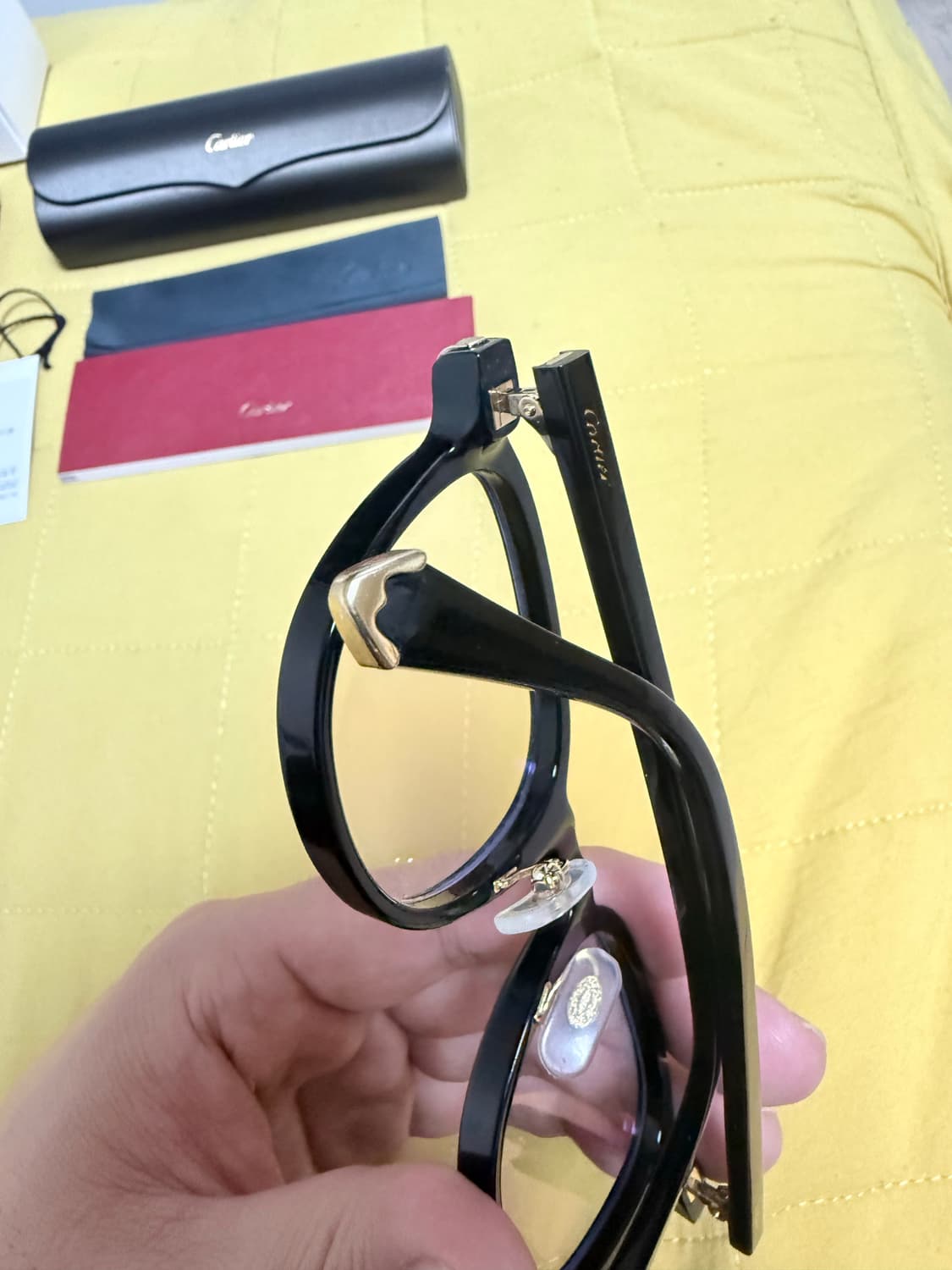 까르띠에 ct0560o뿔테안경 블랙 상품이미지7