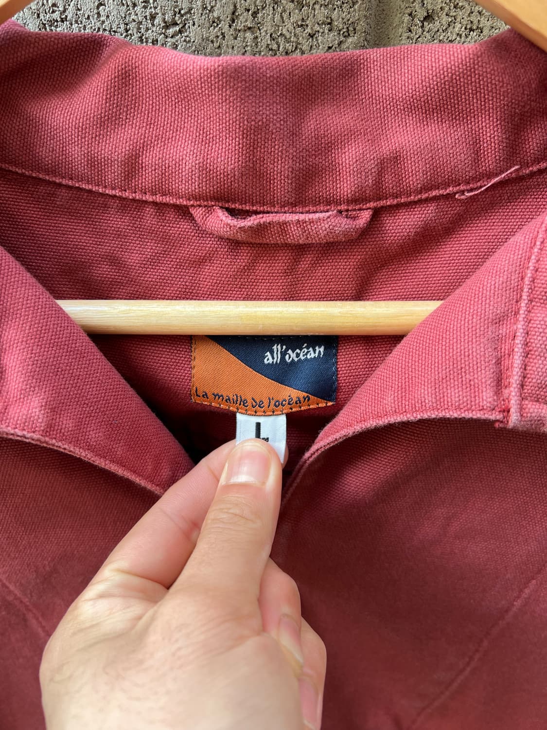 OLD VINTAGE ALL OCEAN FADED 프렌치피셔맨스목자켓 상품이미지6