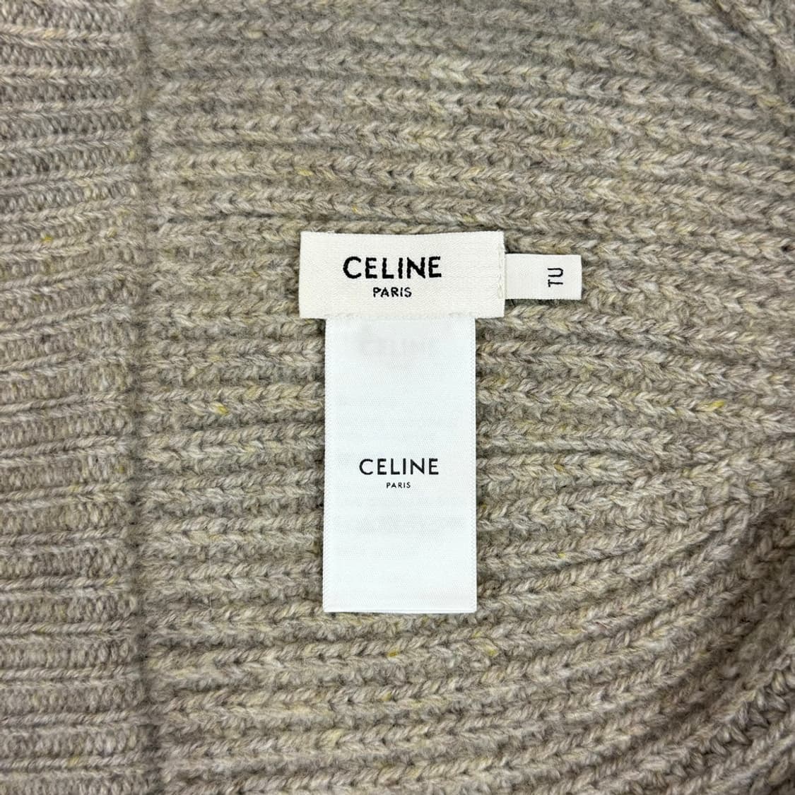 [리오브] 셀린느 트리오페 심리스 캐시미어 니트 비니 상품이미지4