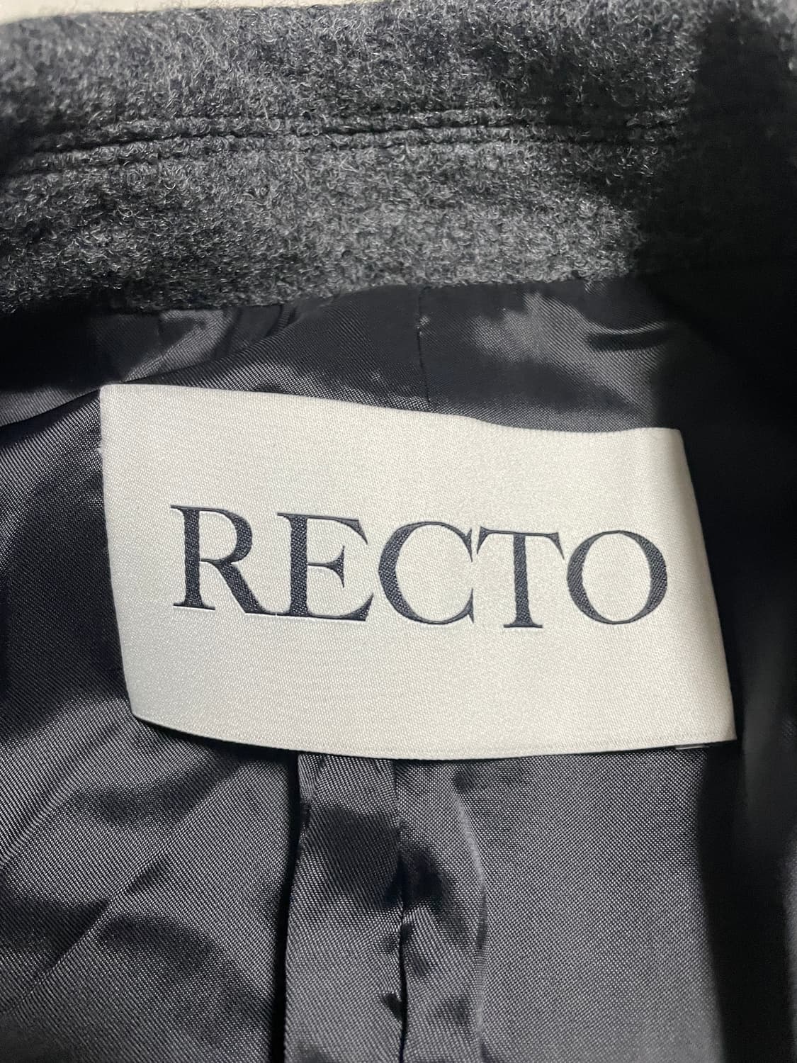 렉토 버진 울 싱글 코트 블레이저 자켓 23FW 상품이미지4