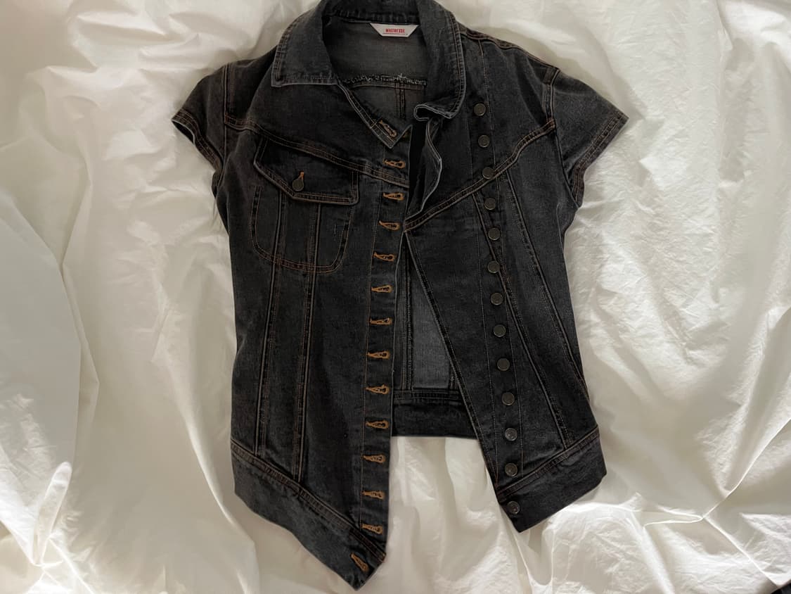 빈티지 데님 탑 상품이미지1