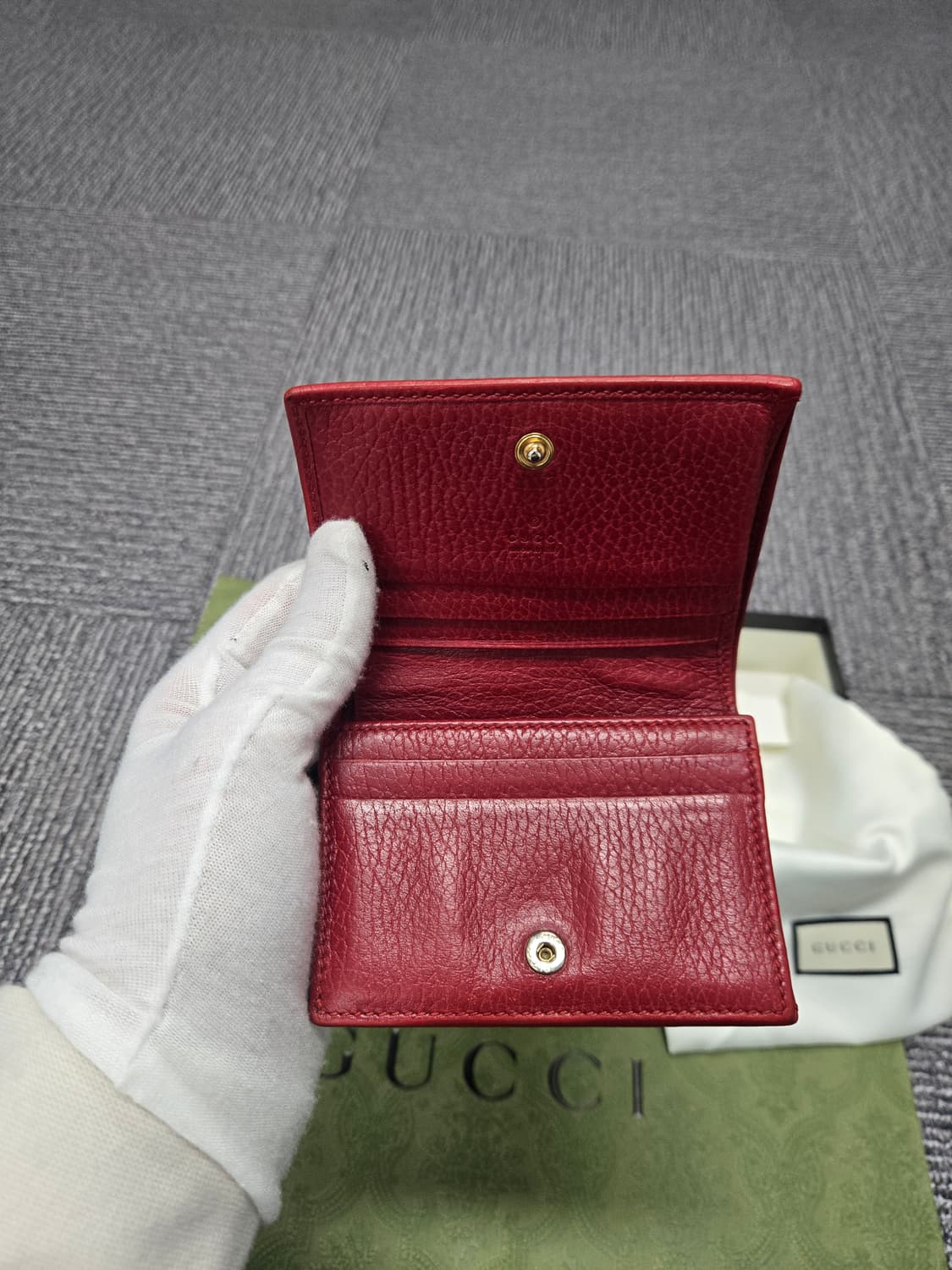 [특가][정품] 구찌 마몬트 GG 여성 반지갑 상품이미지5