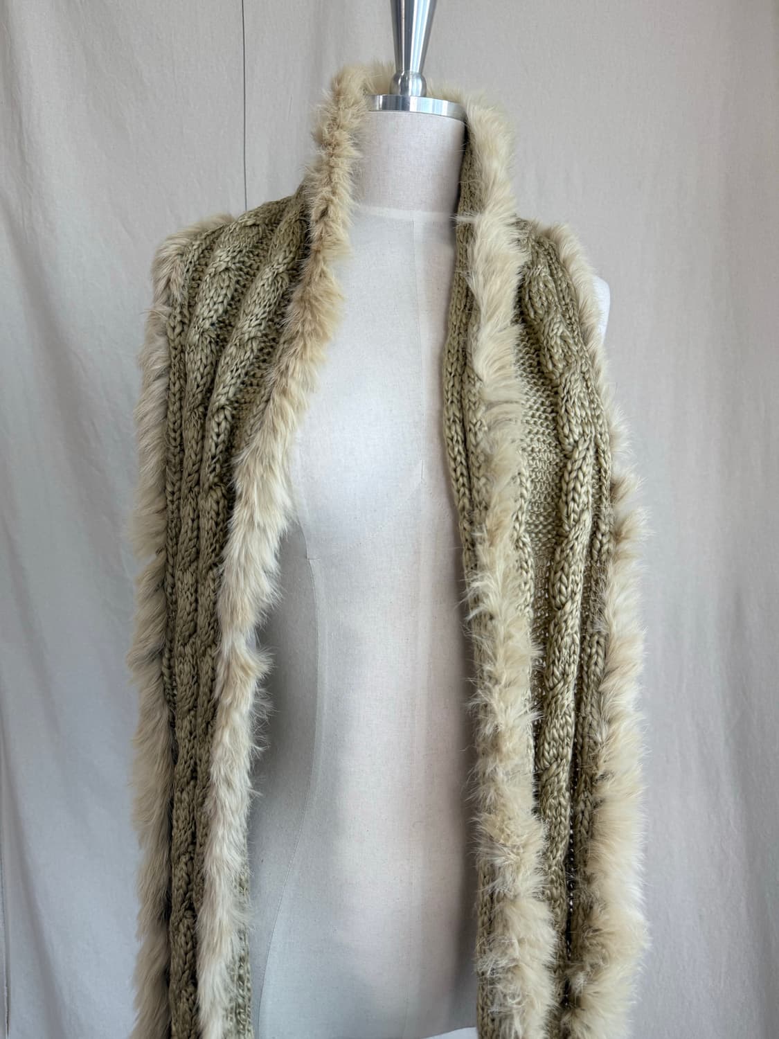 Michel Klein 미쉘클랑 퍼 스카프 상품이미지6