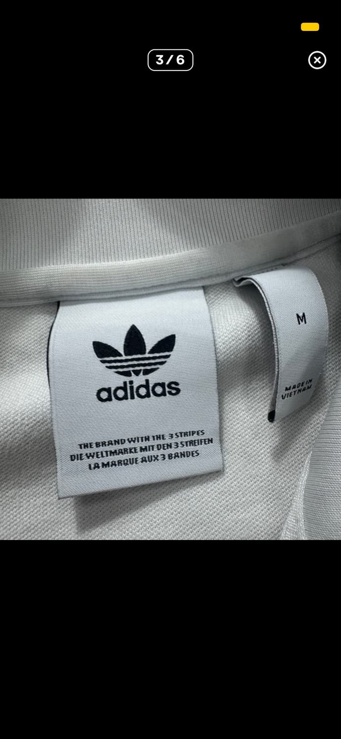 아디다스 화이트 파이어버드 져지 M 상품이미지3