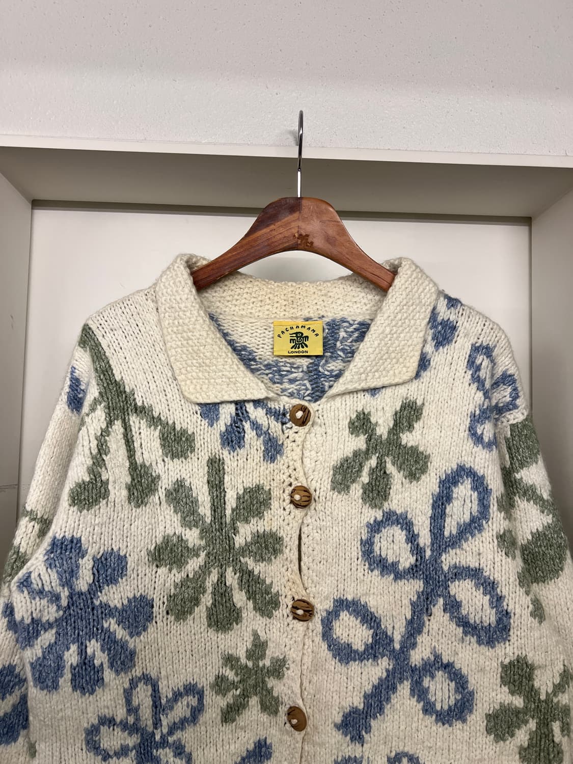 PACHAMAMA LONDON HANDMADE 울가디건 울자켓 상품이미지3