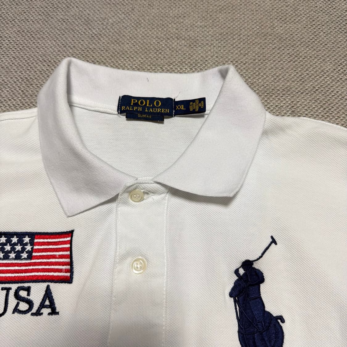 폴로 랄프로렌 USA 빅포니 반팔 카라티 상품이미지3