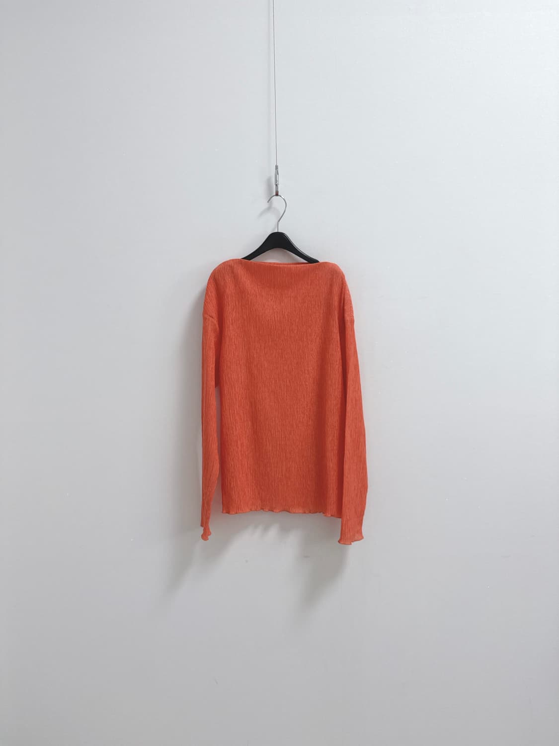 cos 플리츠 탑 오렌지 컬러 상품이미지1