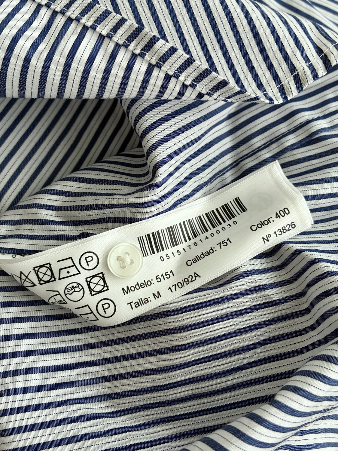 M) 마시모두띠 하이넥 스트라이프 블라우스 셔츠 상품이미지6