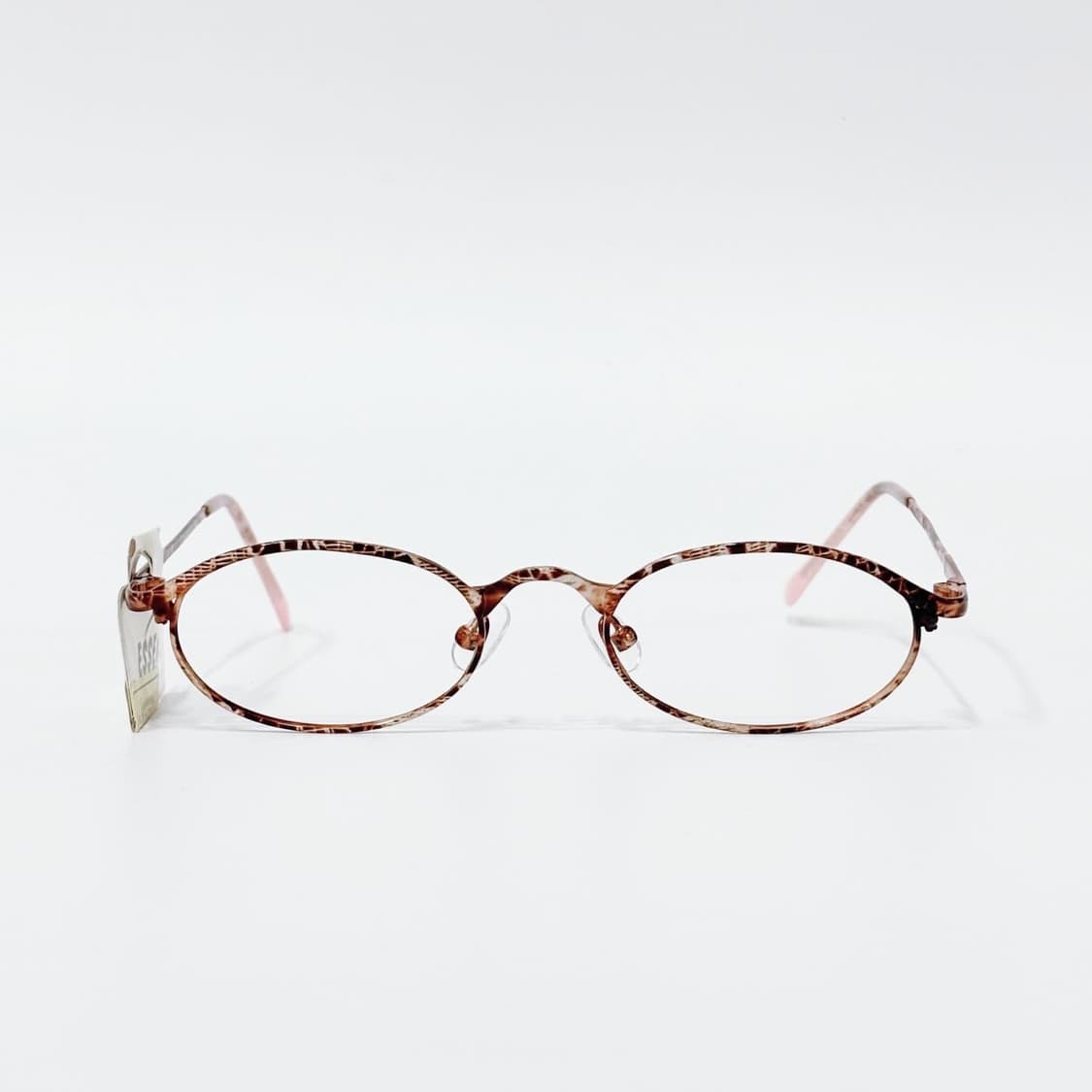 ESSENCE 브라운 크랙 메탈 데드스탁 빈티지안경 상품이미지1