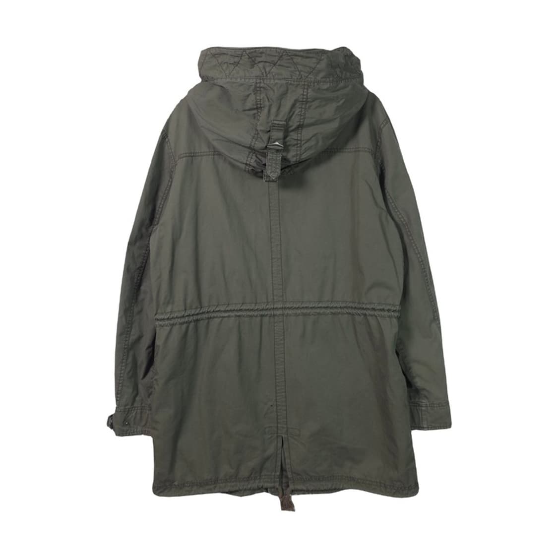 유니온베이 Y2K 빈티지 카키 후드 야상 자켓 XL 상품이미지2
