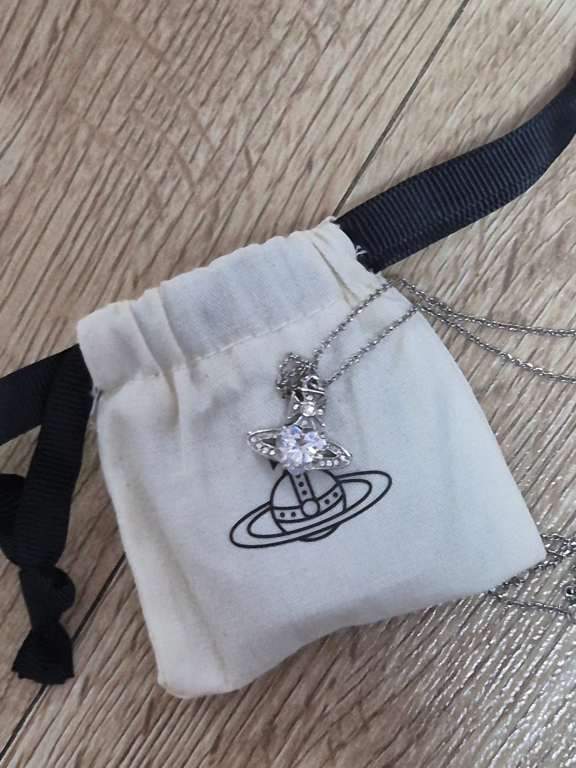 비비안 웨스트우드 아리엘라 팬던드 플레티넘 !! 상품이미지4