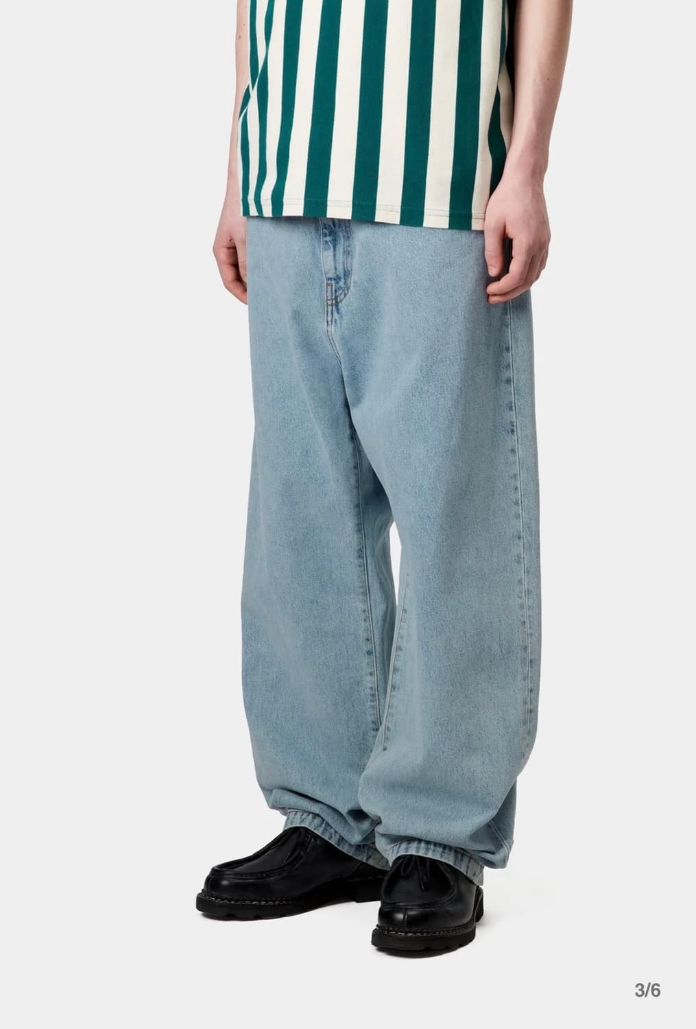 칼하트 랜든 데님 landon pant blue(bleached) 상품이미지2