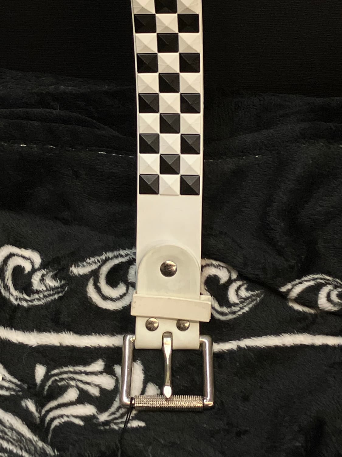 빈티지 체크 포인트 벨트  #csz3787 상품이미지2