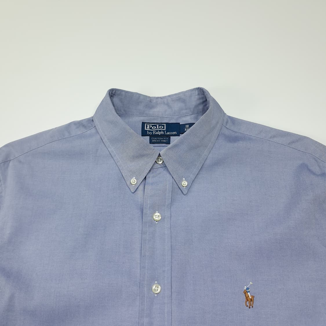 CL898 XL 폴로 00s 멀티포니 클래식 블루 드레스 셔츠 남방 상품이미지2