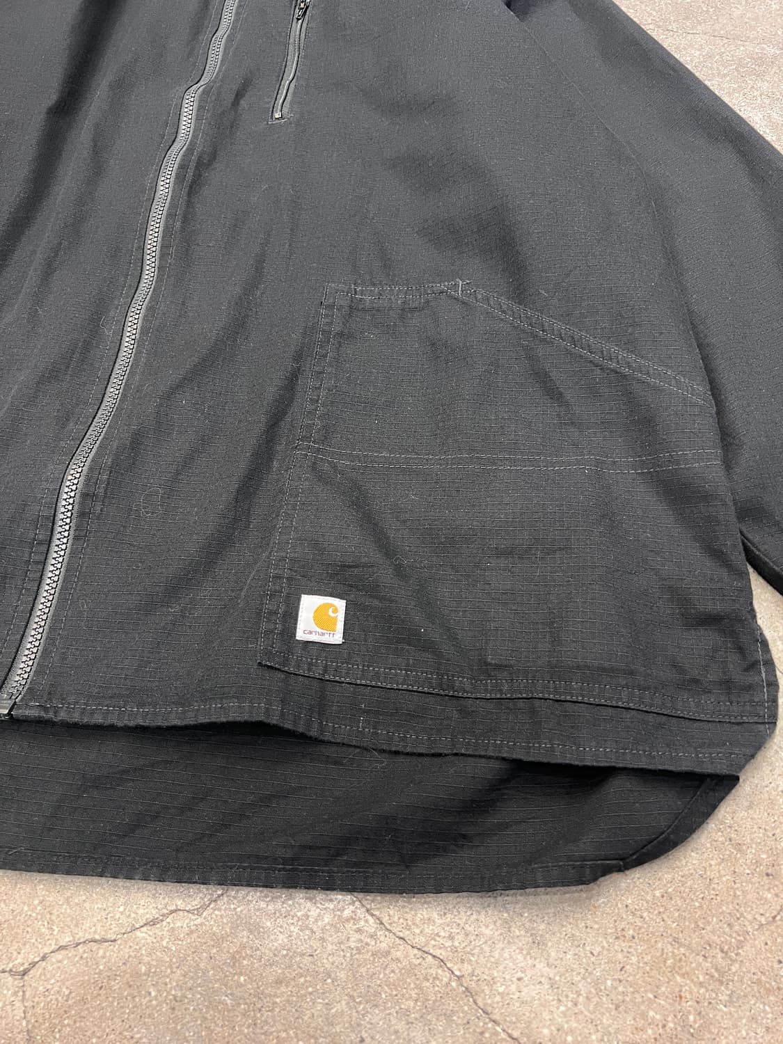 칼하트 립스탁 집업 상품이미지3