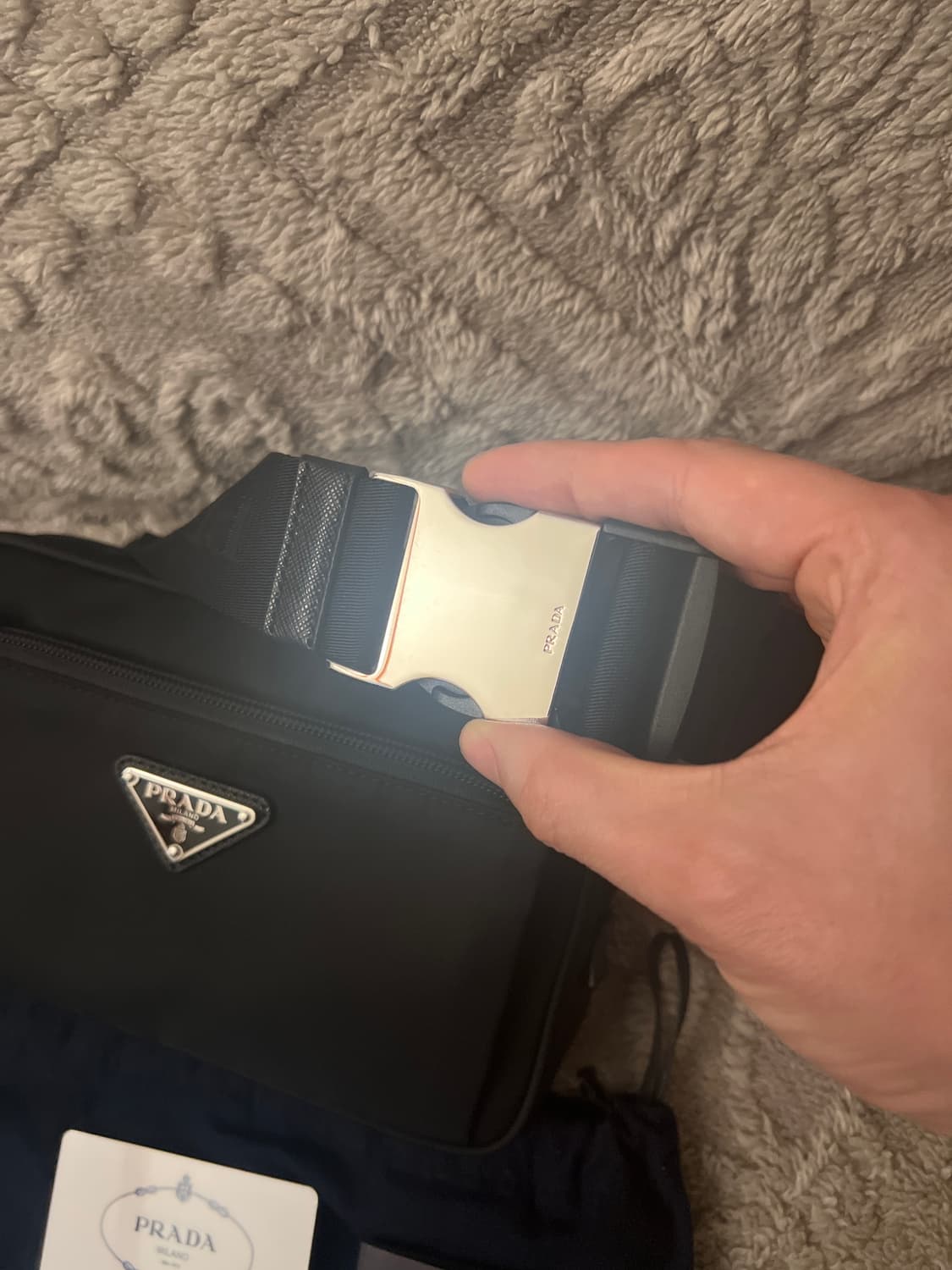 프라다 힙색 벨트백 크로스백 2vl977 상품이미지8