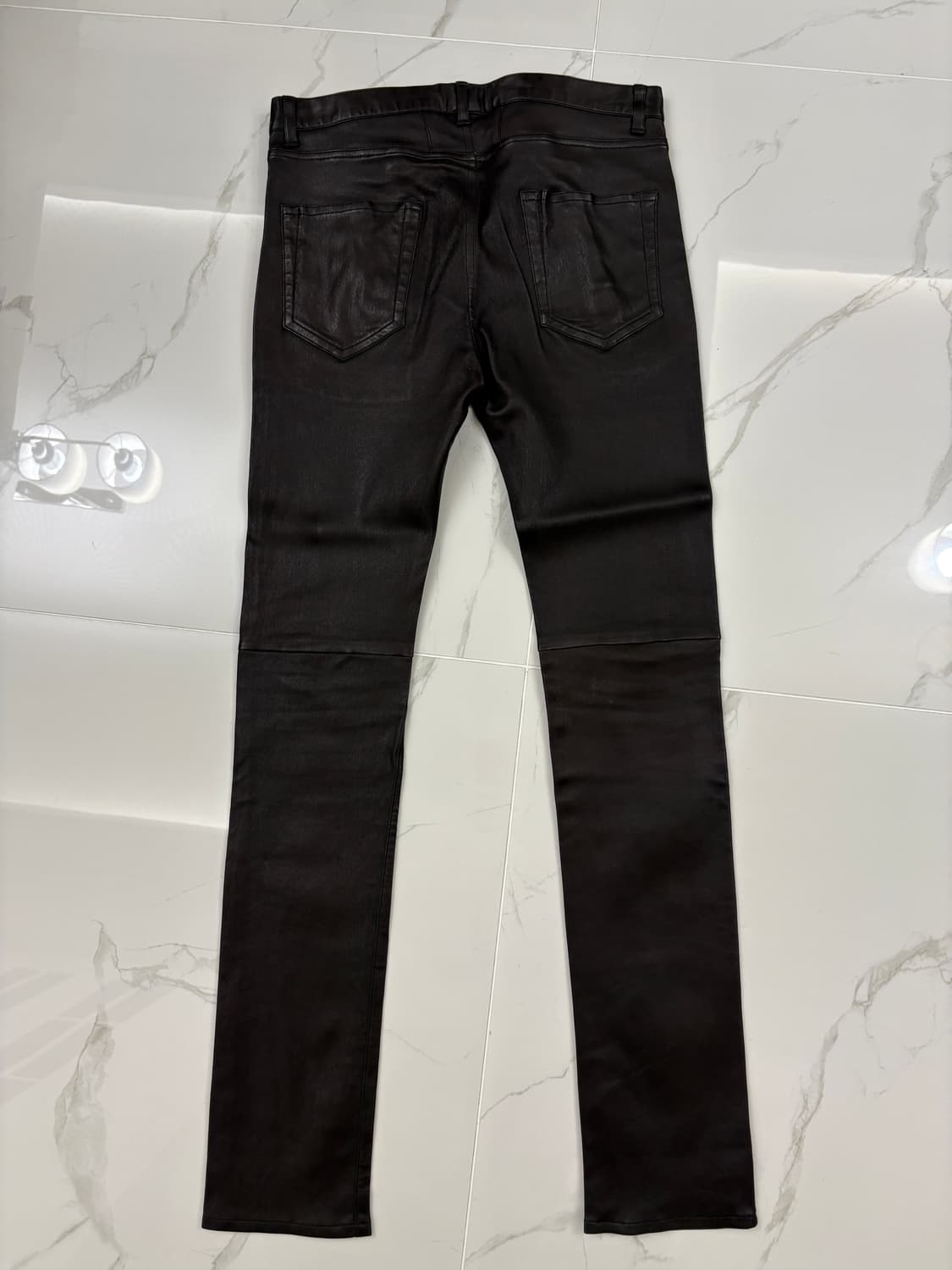 생로랑 13fw 가죽 램스킨 레더팬츠 상품이미지3