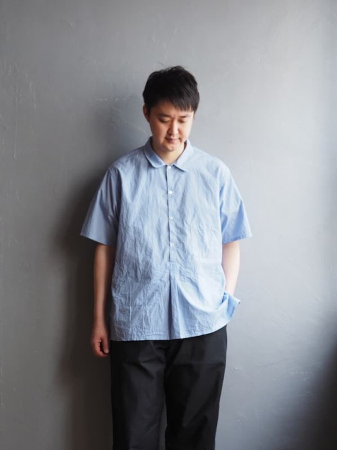 Ends and means nizza shirts 23ss sax L 상품이미지6