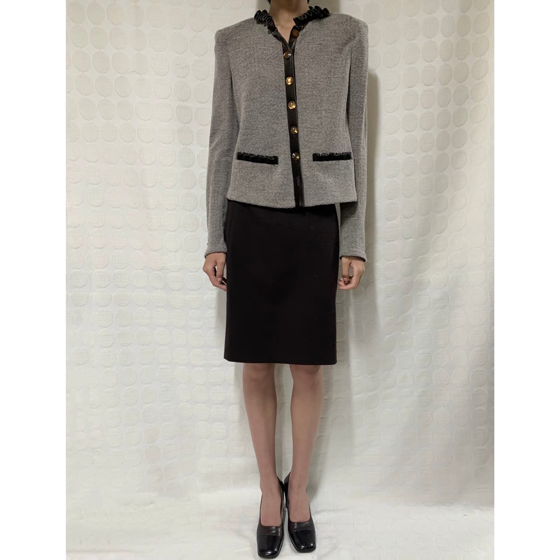 Armani 벨벳 디테일 자켓 상품이미지3