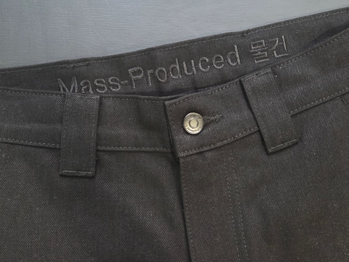 플라스틱프로덕트 월렛 데님 팬츠 S 상품이미지7