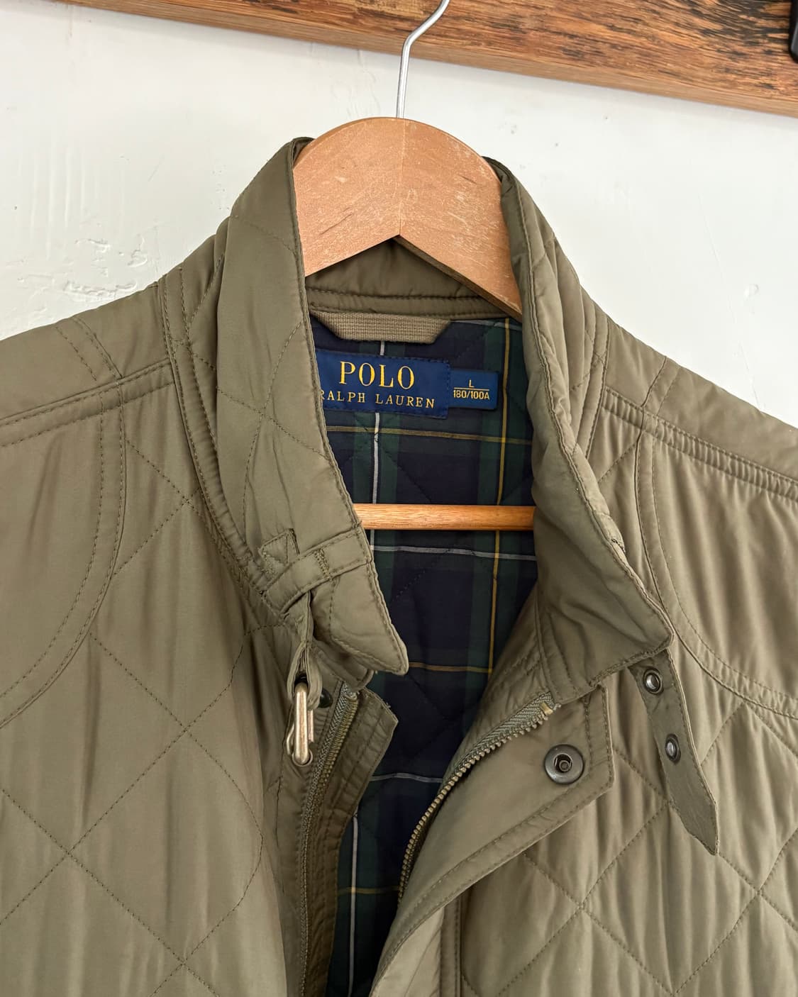 Polo 폴로 랄프로렌 신형 키키컬러 퀼팅 베스트 자켓 상품이미지3