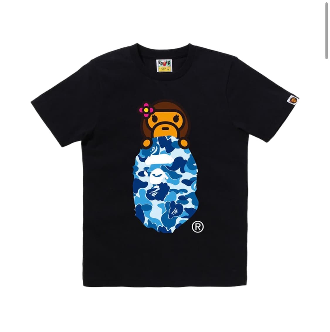 베이프 마일로 리사 카모 티셔츠 상품이미지1