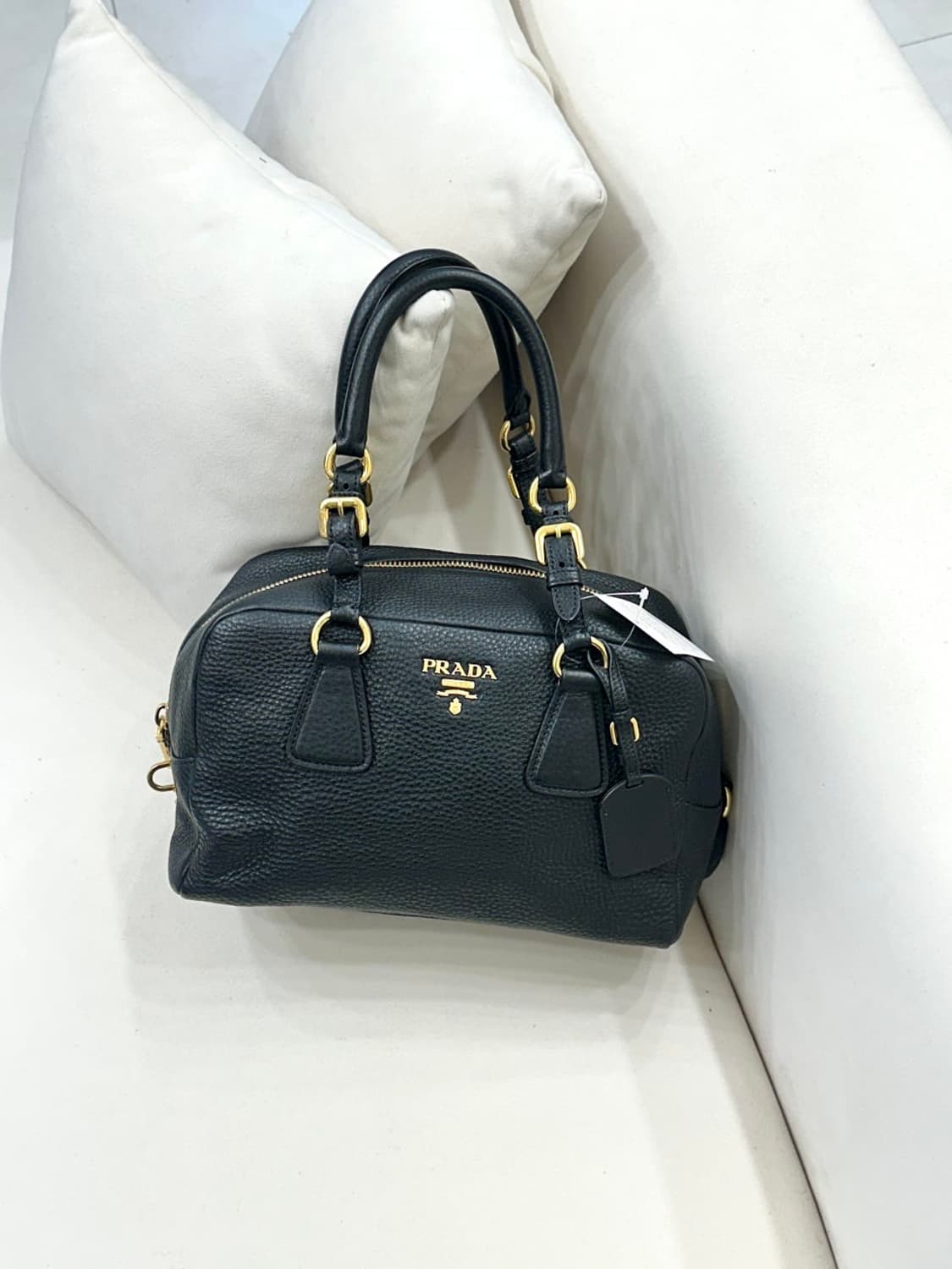 프라다 비텔로 다이노 보스턴백 (정품) 상품이미지1