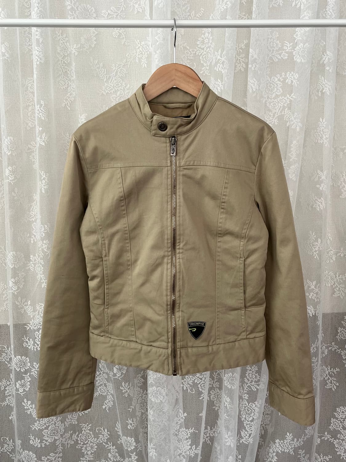 S) 디젤 빈티지 여성 누빔 안감 자켓 베이지 상품이미지1