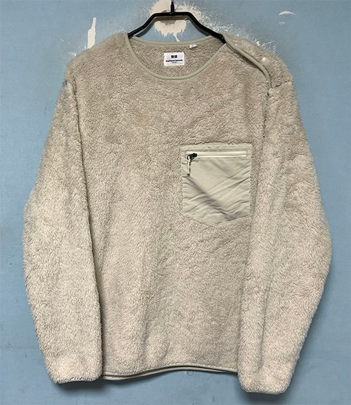 유니클로X엔지니어가먼츠 남자 풀오버 맨투맨 캐주얼 L 100  상품이미지1