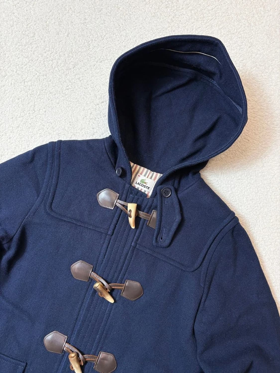 라코스테 00's 재팬 더플 후디 코트 PN6823 상품이미지3