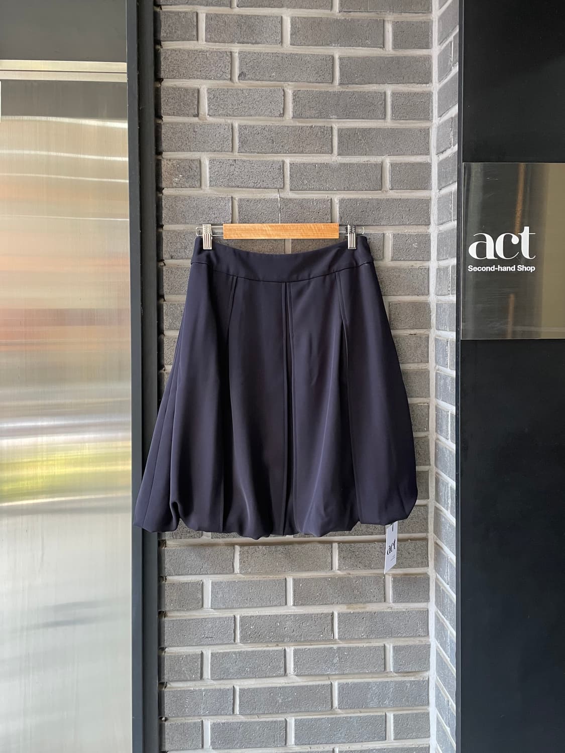 Rene 르네 벌룬 스커트 블랙 상품이미지7