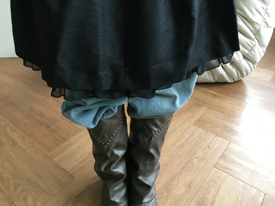 vintage frill skirt 상품이미지1