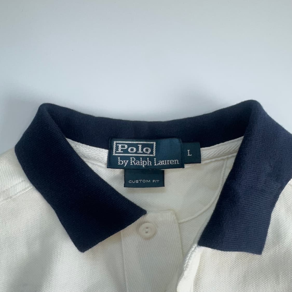 Polo 폴로 빅포니 그린 네이비 배색 카라 반팔티  상품이미지6