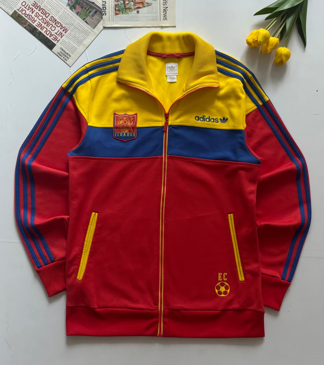 adidas 아디다스 에콰도르 국대 트랙탑 져지 상품이미지2