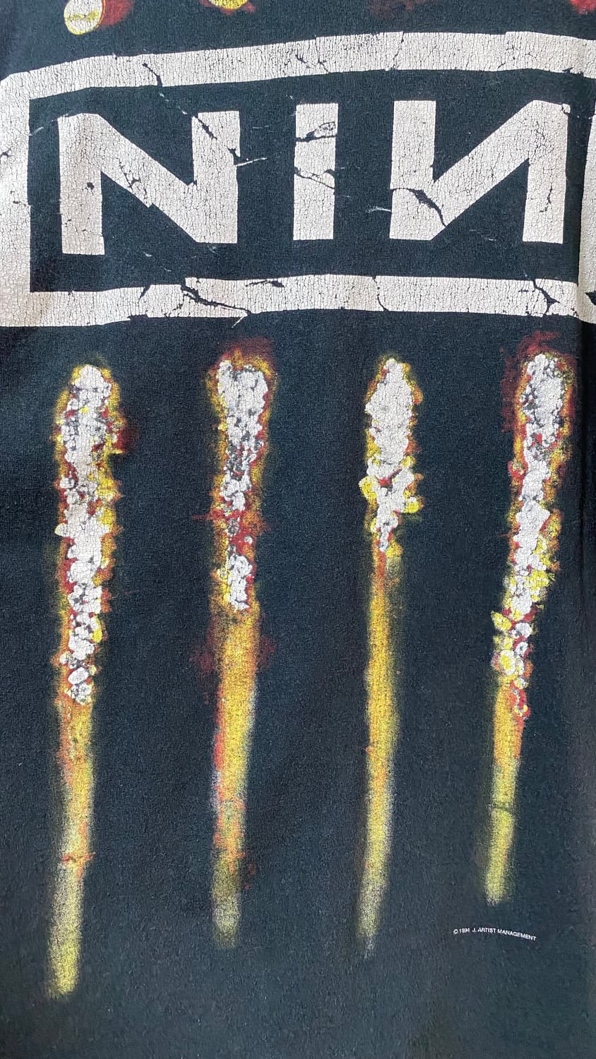 빈티지 nine inch nails 나인인치네일스 티셔츠 xxl 2xl 상품이미지9