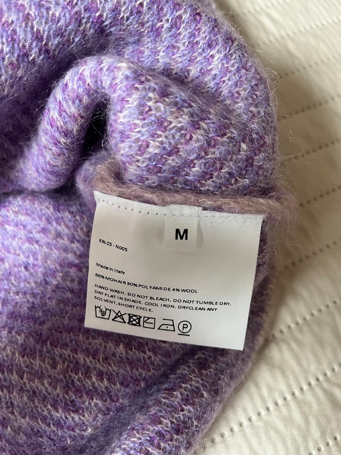 [M] ERL 그라디언트 모헤어 니트 스웨터 상품이미지4