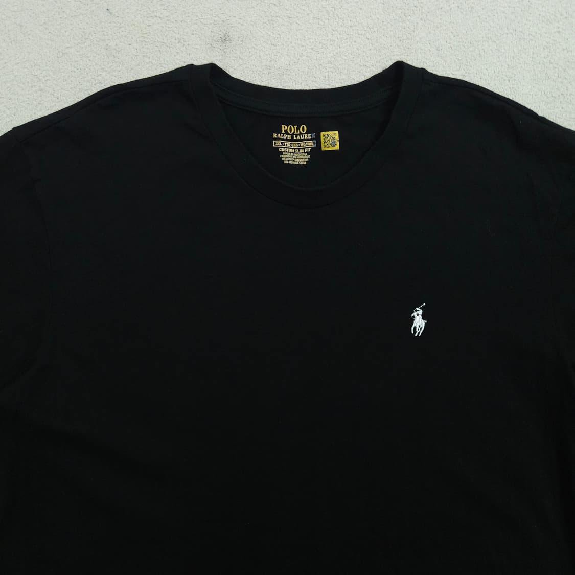 폴로 랄프 로렌 반팔 XXL 블랙 커스텀슬림핏 상품이미지2