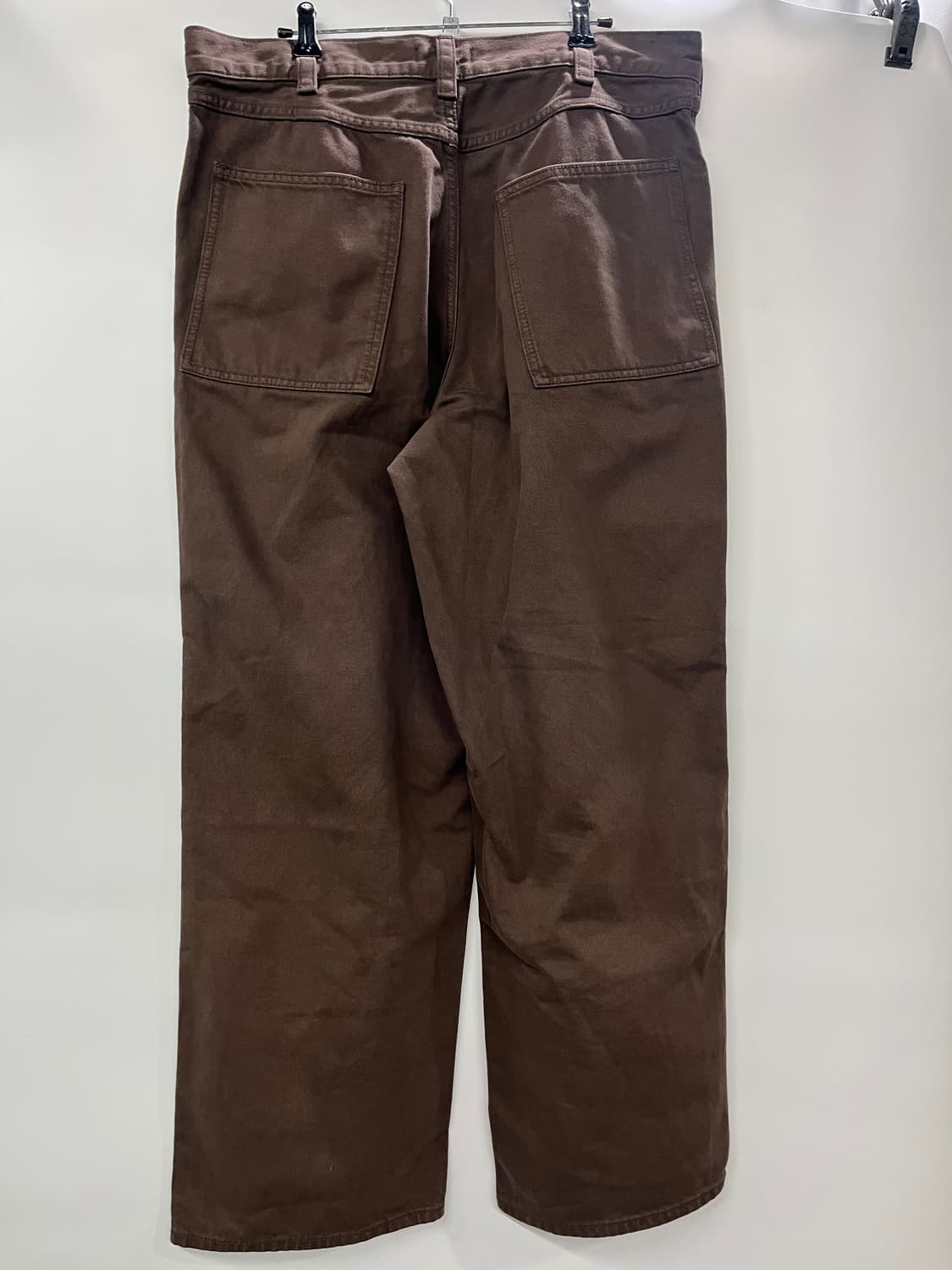 유니클로U 와이드핏 컬러진 브라운 32사이즈 상품이미지2