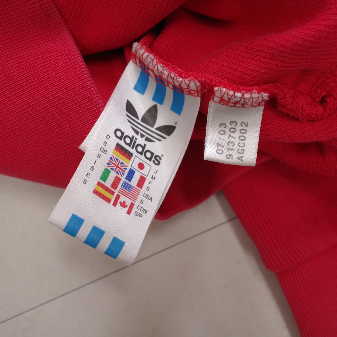 아디다스 빈티지 CSSR 체코슬로바키아 트랙탑 상품이미지5