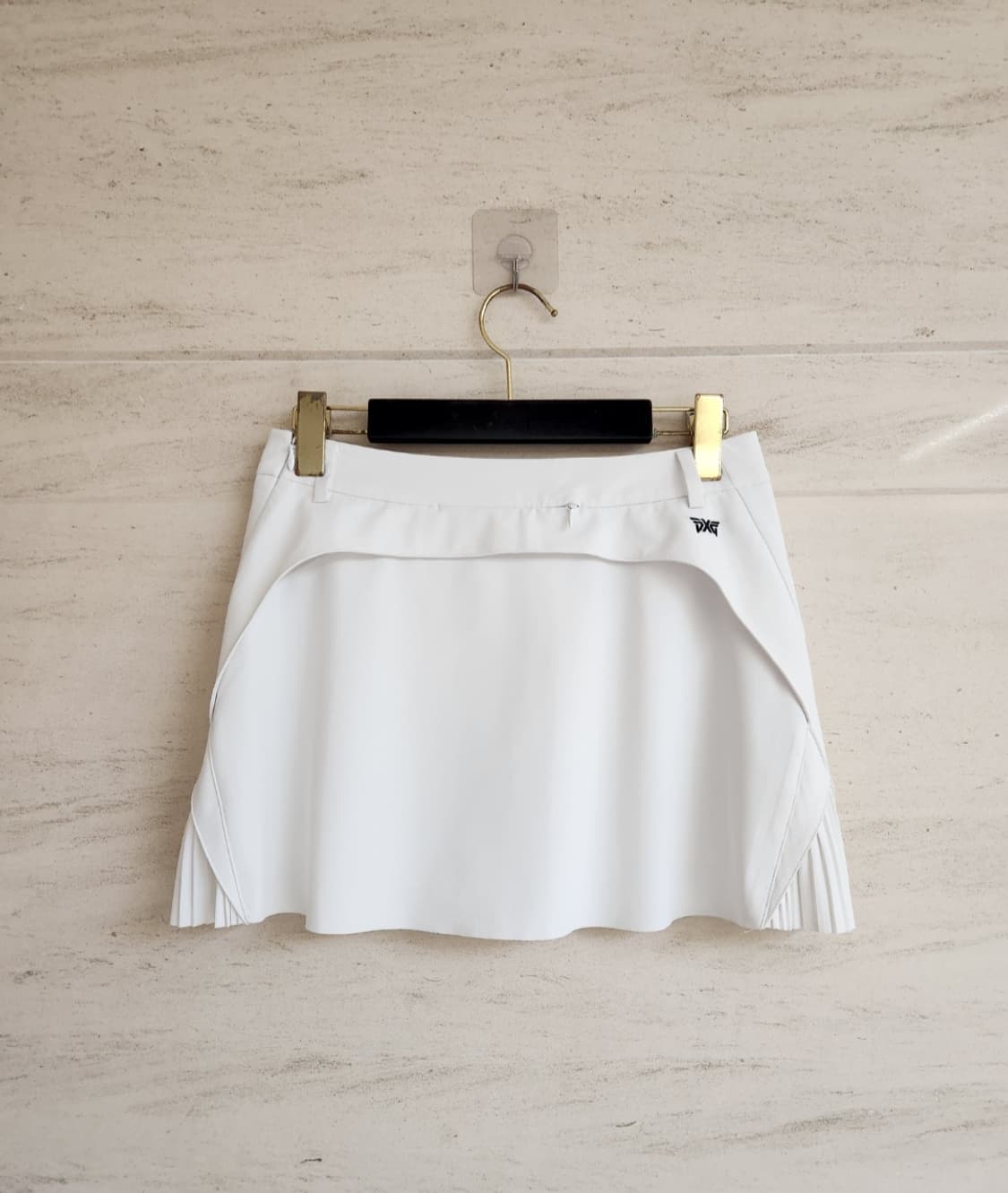 PXG 여성골프웨어 티셔츠, 사이드 플리츠 스커트 셋업 XS사이즈(선캡포 상품이미지8