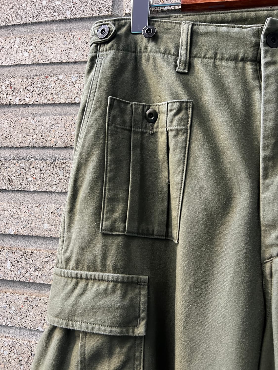 [34]나이젤 카본 올리브그린 아미 카고 팬츠 상품이미지4