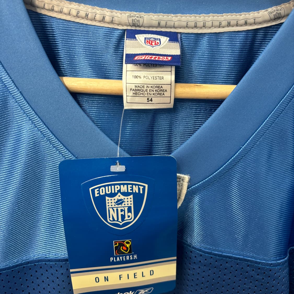NFL X 리복 LA 차저스 블루 유니폼 져지 2XL 상품이미지7