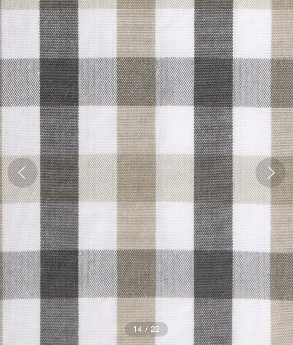 단톤 체크 셔츠원피스 상품이미지8