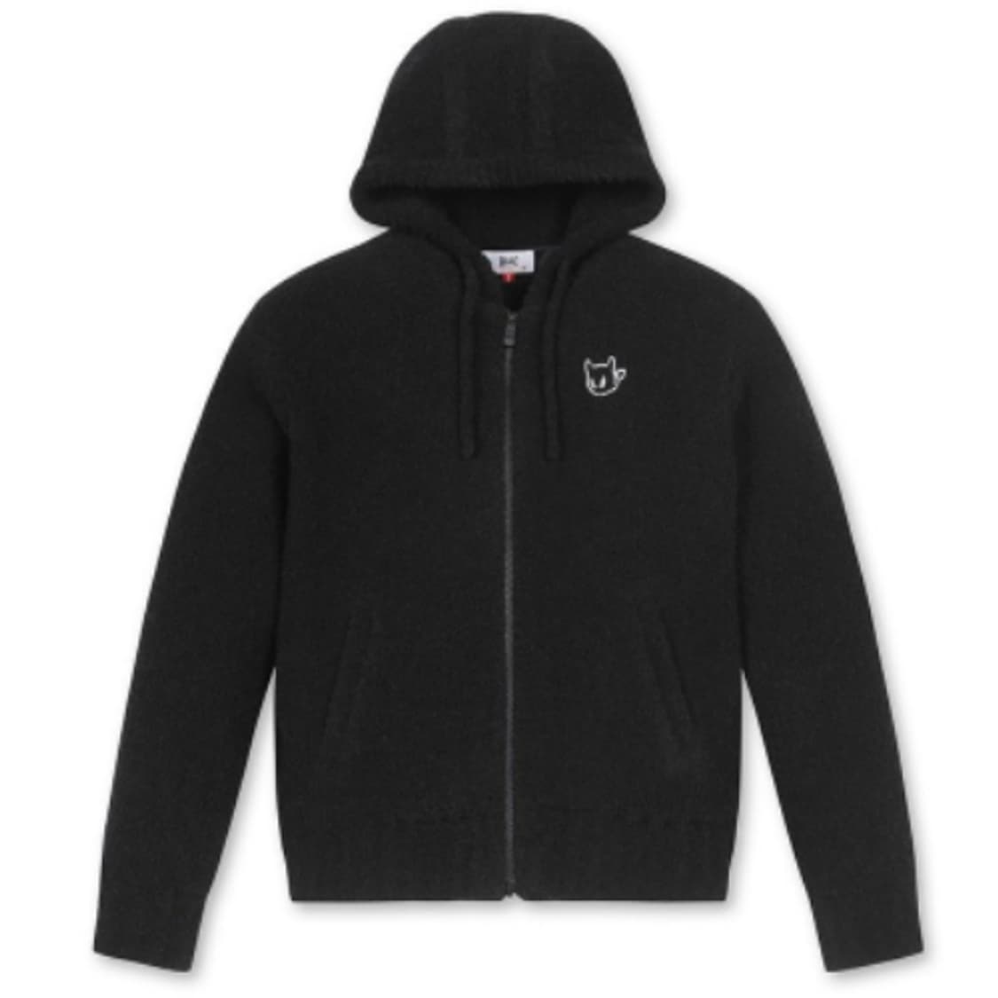 왁 WAAC 부클 니트 후드 집업 상품이미지9