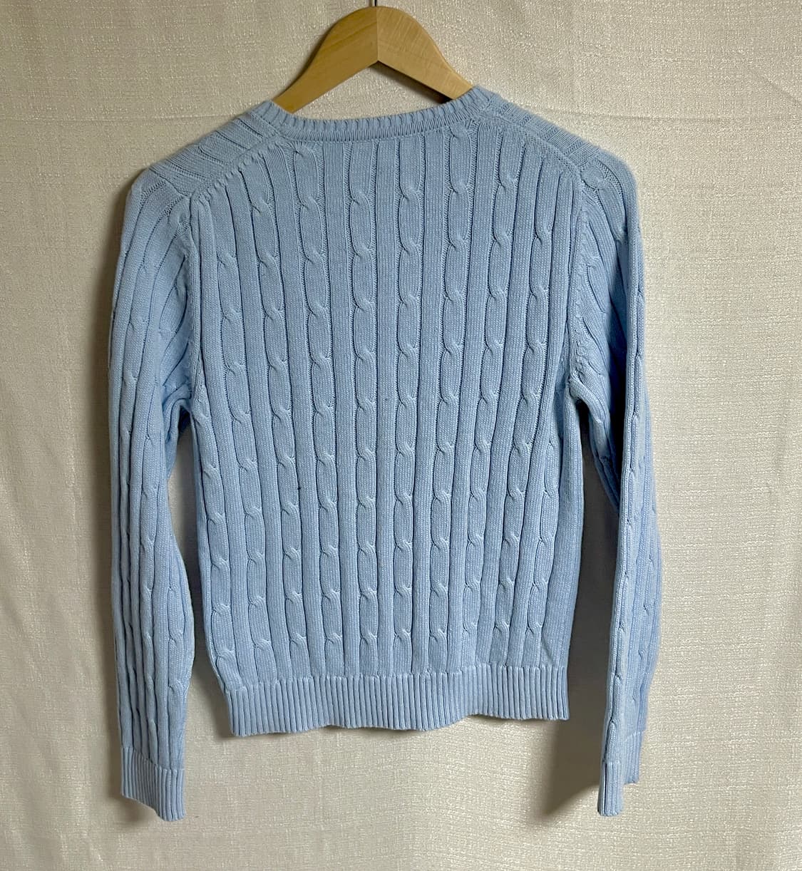 타미힐피거 U넥 니트 꽤배기 가디건 M 상품이미지6